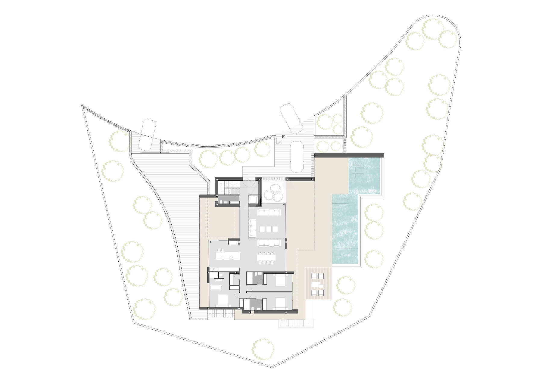 Luxe villa met zeezicht te koop in Moraira, Costa Blanca.