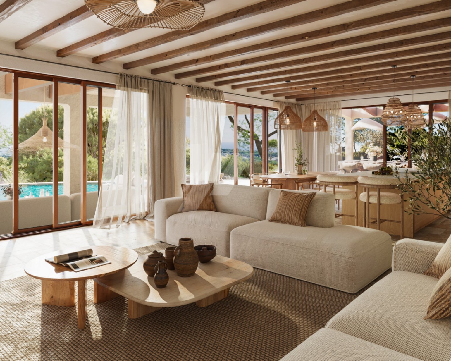 Villa te koop in El Portert, Moraira, Costa Blanca.