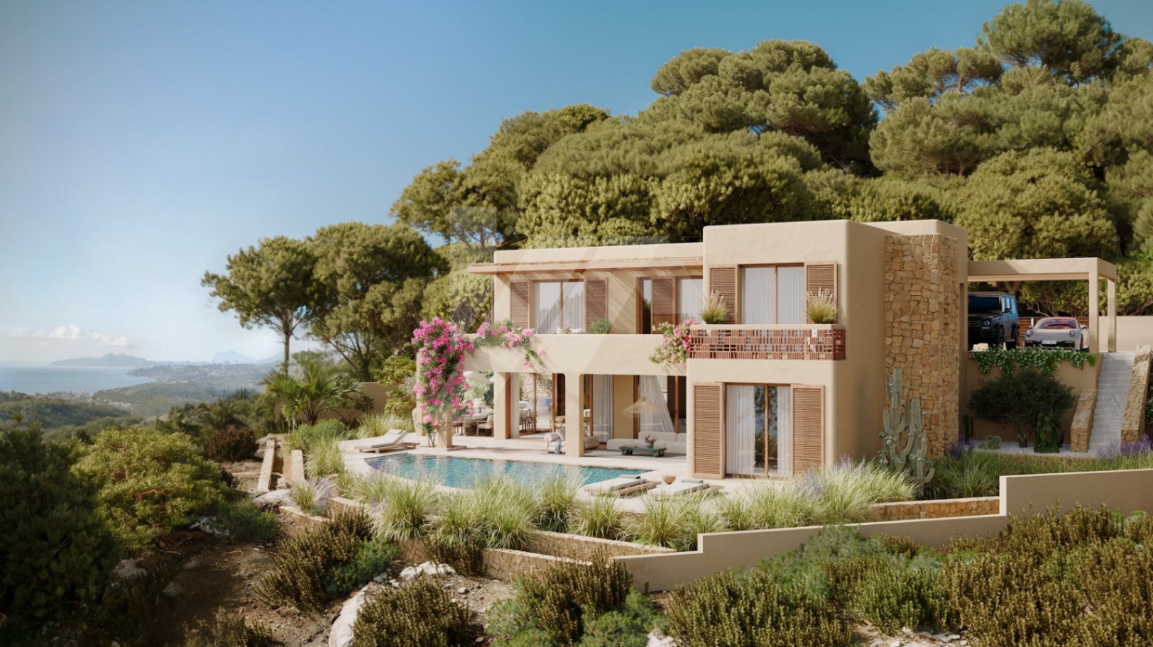 Villa te koop in El Portert, Moraira, Costa Blanca.