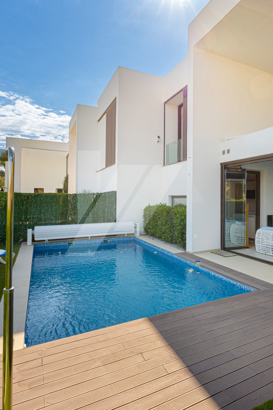 Moderne villa te koop in Moraira met uitzicht op zee, Costa Blanca.