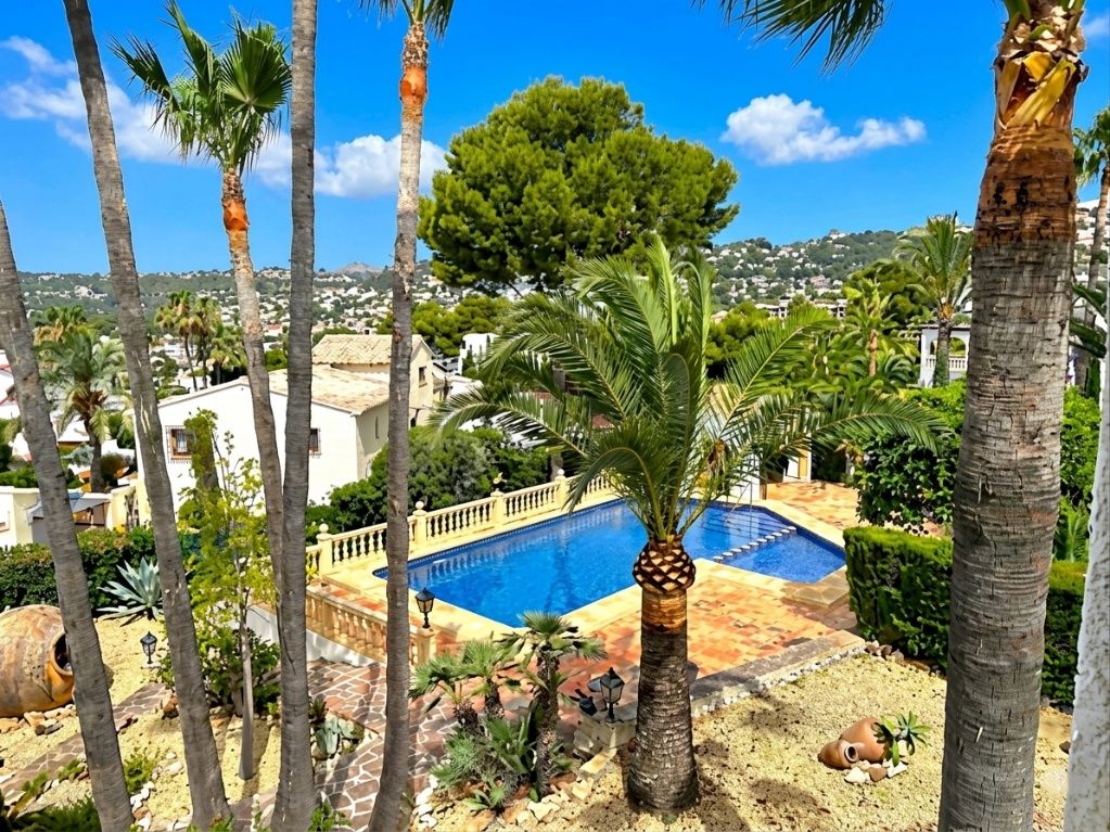 Bungalow te koop in Moraira, Costa Blanca.