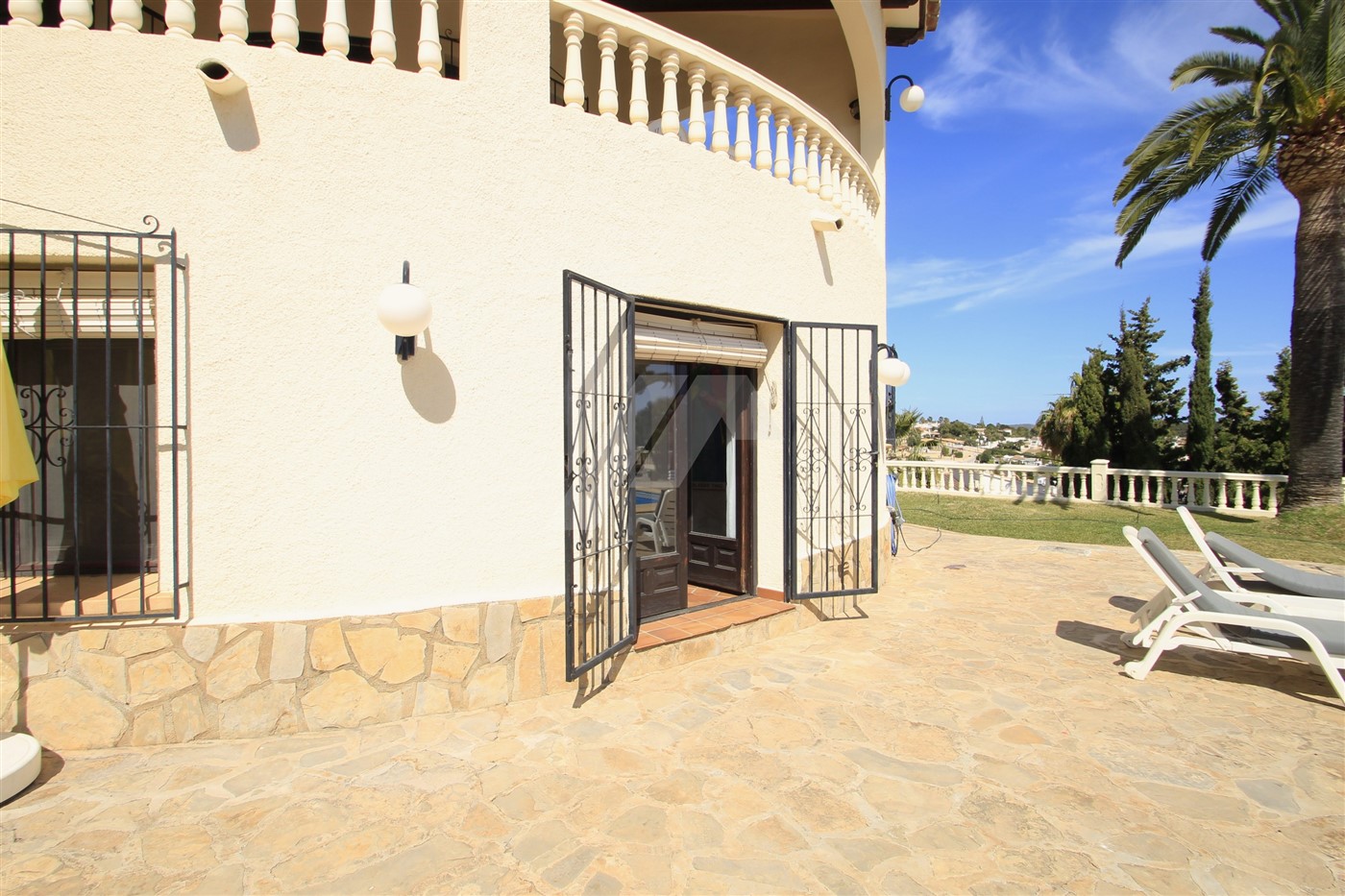 Exclusieve villa met zeezicht in Benissa, Costa Blanca.
