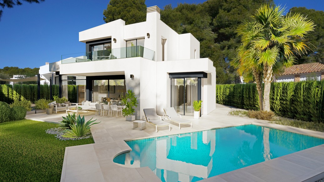Villa te koop in Benissa met zeezicht, Costa Blanca.