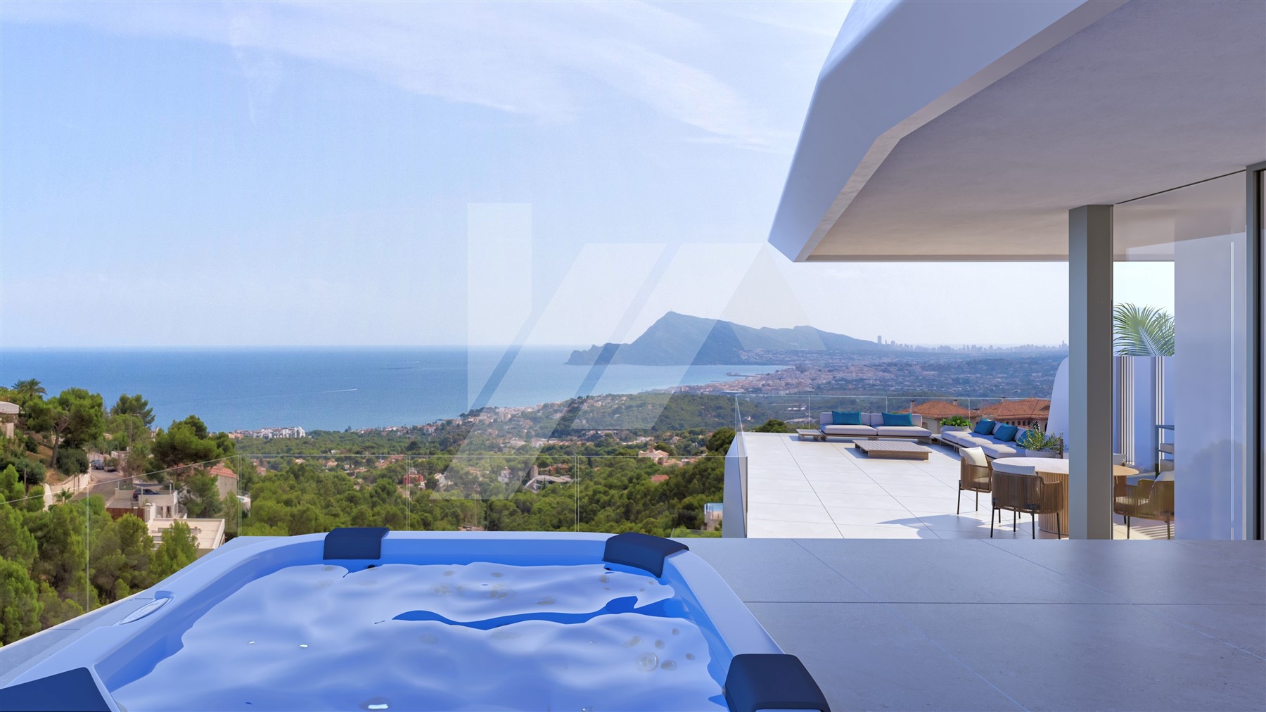 Exclusieve Luxe Villa in Altea met Zeezicht, Costa Blanca.