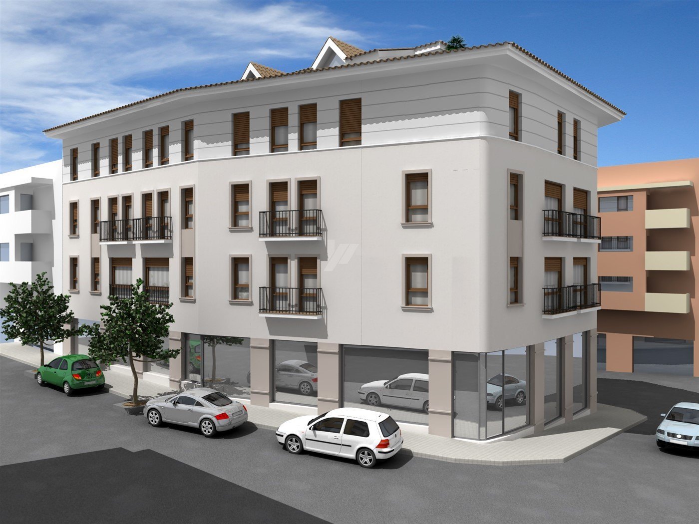 Nieuwbouw appartement te koop in Moraira, Costa Blanca.
