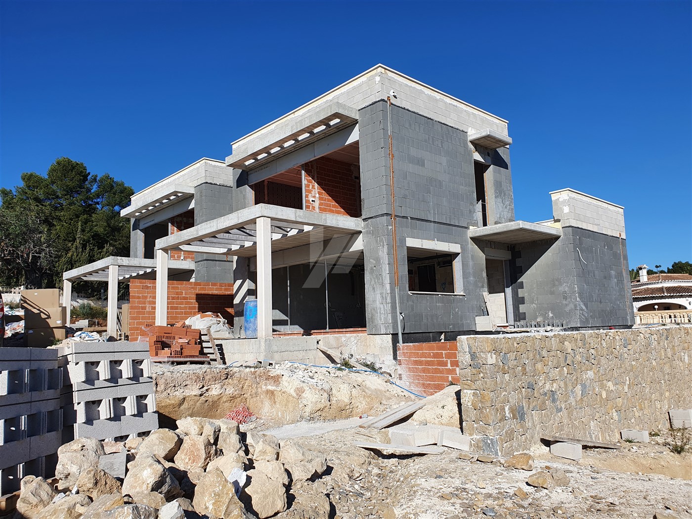 Nieuwbouw villa te koop in Moraira, Costa Blanca.