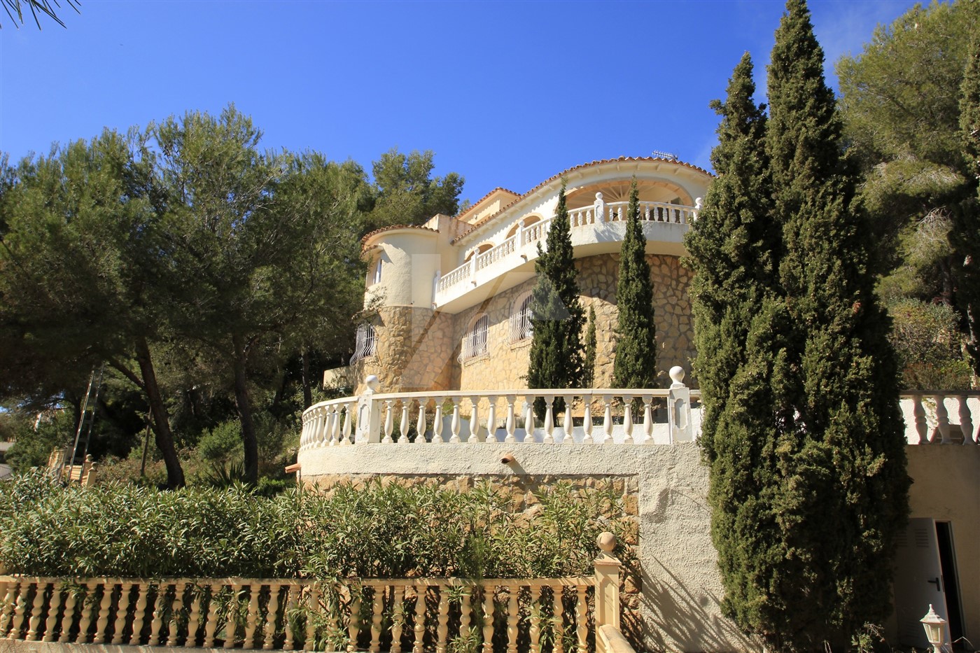 Villa te koop in Moraira met fantastisch uitzicht, Costa Blanca.