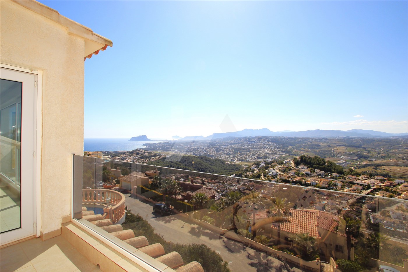 Villa met espectacular uitzicht op zee in Benitachell, Costa Blanca.