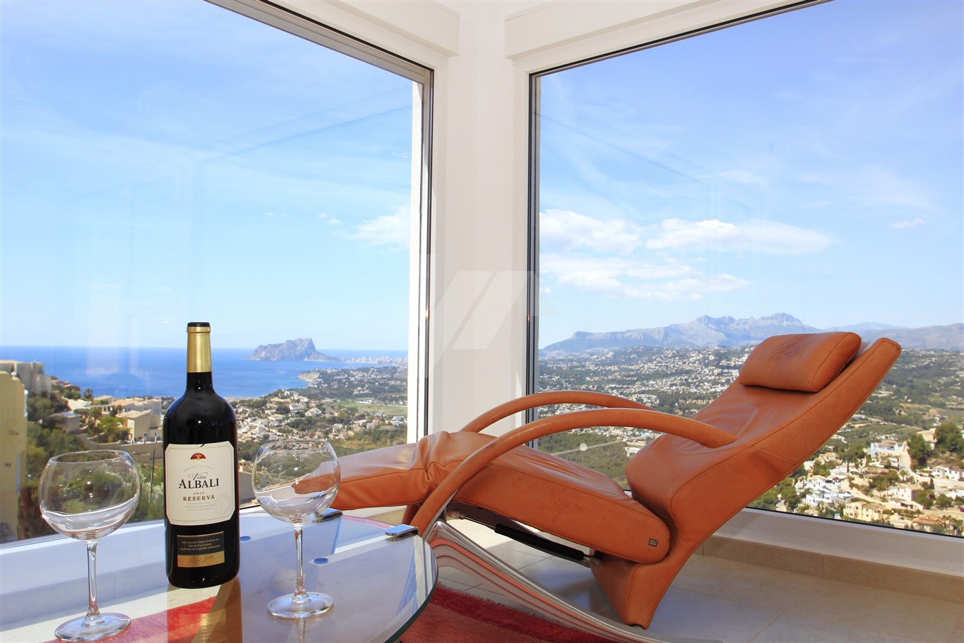 Villa met espectacular uitzicht op zee in Benitachell, Costa Blanca.